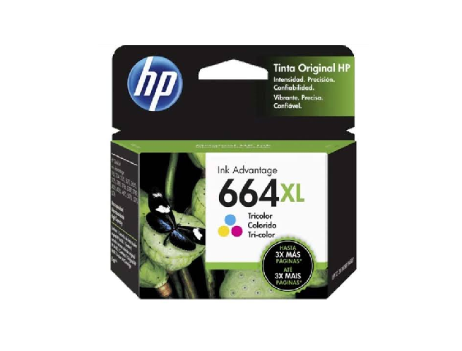 [HP_F6V30AL] HP 664XL TRI-COLOR