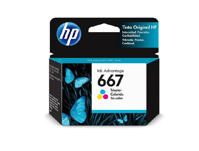 [HP_3YM78AL] HP 667 TRI-COLOUR